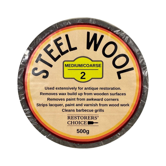 Restorers Choice Steel Wool Roll Grade 2 Medium/Coarse 500g