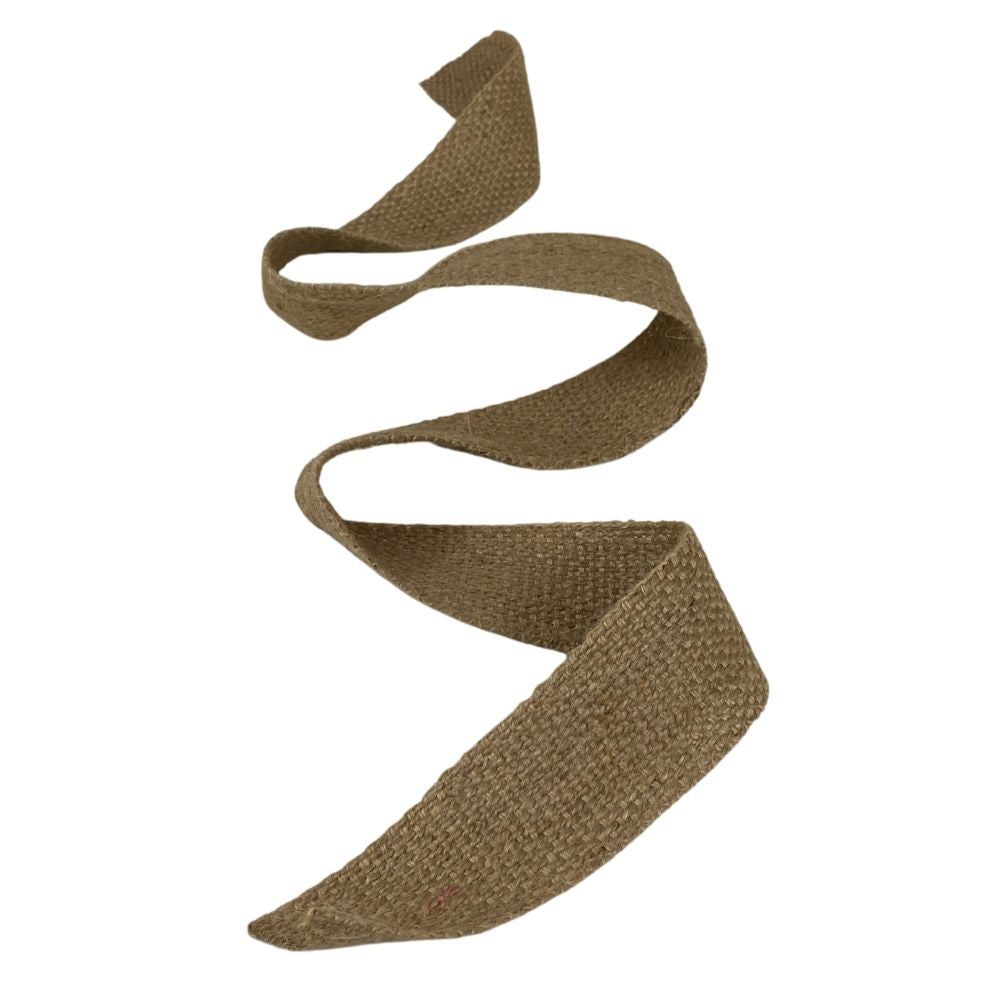 Jute Webbing Hessian Upholstery Webbing and Plant Ties 50mm