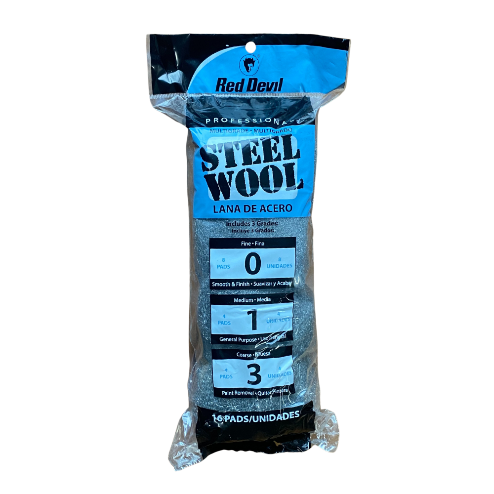 Red Devil Assortment of Steel Wool Multi pack