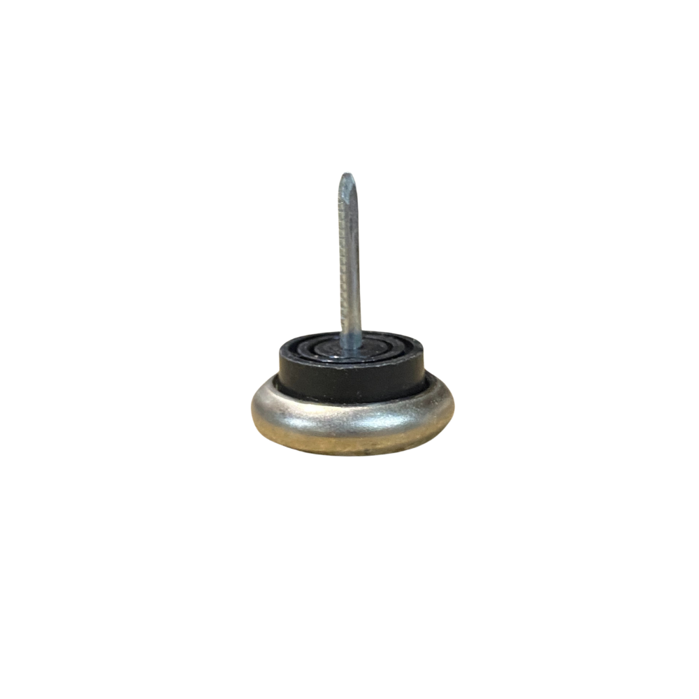 Nail on Carpet Glides for Chairs Stainless Steel 24 pack