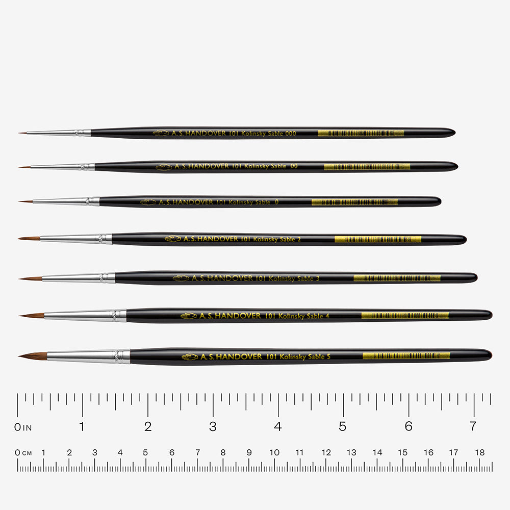 HANDOVER Kolinsky Sable Restorers Brush Extra Short Hair