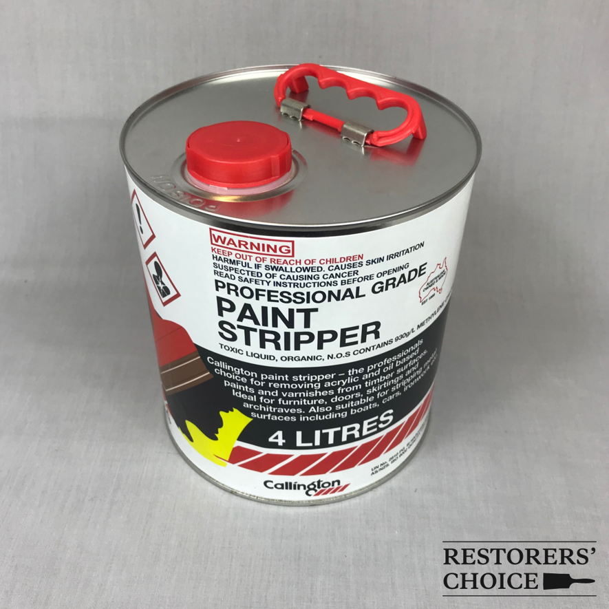 How to Use Professional Grade Paint Stripper