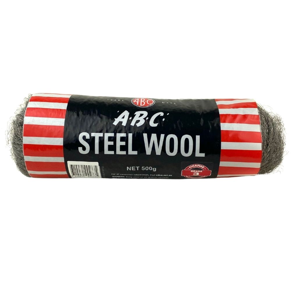 ABC Steel Wool Hank Grade 3 Coarse 500g
