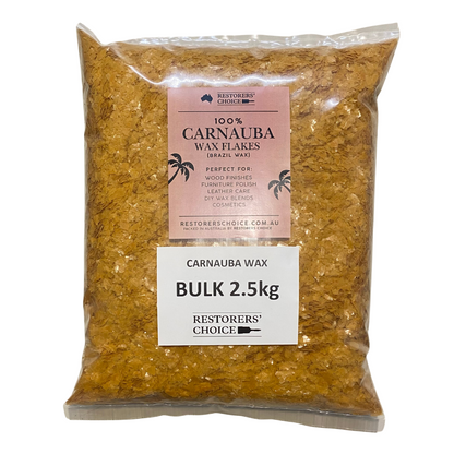 Carnauba Wax Flakes 100% Pure Brazil Wax