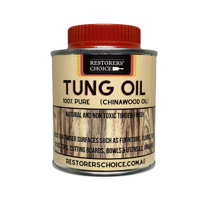 Restorers Choice 100% Pure Tung Oil for Natural Timber Finish