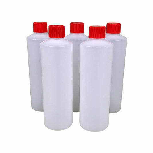 500ml Heavy Duty Plastic Bottle Polyethylene 10 pack