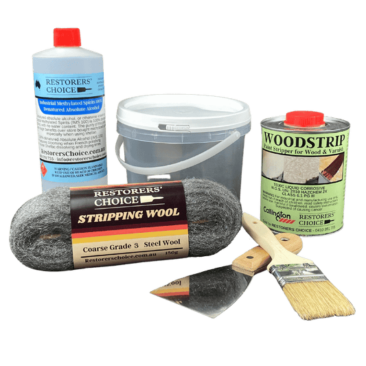 Paint & Varnish Removal Kit Fully Equipped Stripping Package