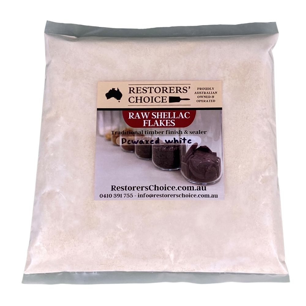 Dewaxed White Shellac – Bleached French Polish – Restorers Choice