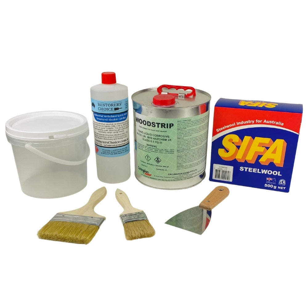 Paint & Varnish Removal Kit Fully Equipped Stripping Package