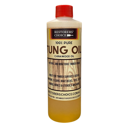 Restorers Choice 100% Pure Tung Oil for Natural Timber Finish